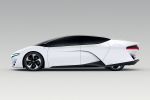Honda FCEV Concept Brennstoffzellen Elektrofahrzeug Elektroauto Wasserstoff Strom Elektromotor Seite