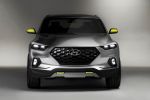 Hyundai Santa Cruz Crossover Truck Concept Pickup Stadt HTRAC Allrad Crossover Utility Vehicle CUV Front