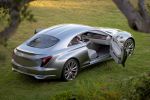 Hyundai Vision G Coupe Concept V8 Oberklasse Luxusklasse Remote Wheel Touchpad Heck Seite