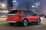 Honda CR-V 2015 Facelift Kompakt SUV i-ACC Intelligent Adaptive Cruise Control vorausschauendes Geschwindigkeitsregelungssystem Heck Seite