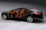 Bugatti 16 C Galibier Concept Limousine viertüriges Coupe FlexFuel Bioethanol 8.0 W16 Heck Seite Ansicht