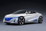 Honda EV-STER Concept / Konzept - Front Ansicht von vorne Scheinwerfer Motorhaube Felgen