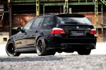 Edo Competition BMW M5 Touring Dark Edition Kombi V10 Heck Seite Ansicht