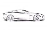 Jaguar C-X16 Sketch Seite Ansicht