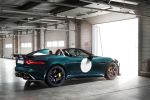 Jaguar F-Type Project 7 5.0 V8 Sportwagen Speedster Roadster Quickshift Storm Bimini Verdeck Heck Seite