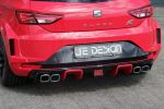 JE Design Seat Leon Cupra 5F Widebody 2.0 TSI Turbo Sportversion Kompaktsportler Tuning Leistungssteigerung Bodykit Breitumbau KW DCC Plug & Play Klappenauspuffanlage Heck