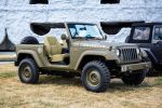 Jeep Wrangler 75th Salute 3.6 Pentastar V6 Offroad Geländewagen Willys MB Militär Oliv Lackierung Front Seite