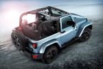Jeep Wrangler Arctic Yeti 3.6 Pentastar V6 2.8 CRD Turbo Diesel Offroad Geländewagen UConnect Heck Seite Ansicht