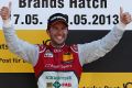 Jubelt über seinen ersten DTM-Sieg seit rund zwei Jahren: Mike Rockenfeller