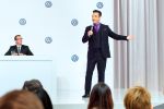 VW Volkswagen Robbie Williams Marketingleiter PressekonferenzClub Lounge up! Golf Beetle Tiguan