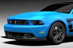 Ford Mustang Boss 302 Laguna Seca Grabber Blue 5.0 V8 GT Muscle Pony Car Citic Dicastel Barrett-Jackson Auktion Front Ansicht