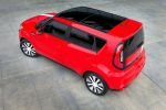 Kia Soul 2014 Crossover Trackster 1.6 GDI CRDI Kompaktvan Flex Steer Heck Seite Dach