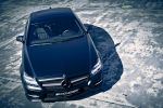 Kicherer Mercedes-Benz CLS 500 viertüriges Coupe V8 Biturbo RS Power Converter Front Ansicht