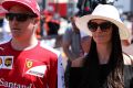 Kimi Räikkönen und Minttu Virtanen scheinen keinen Babystress zu haben