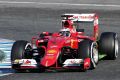 Kimi Räikkönen unterbot die bisherige Wochenbestzeit von Teamkollege Vettel