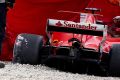 Kimi Räikkönen versenkte sein Auto nach einem Highspeed-Dreher im Kiesbett