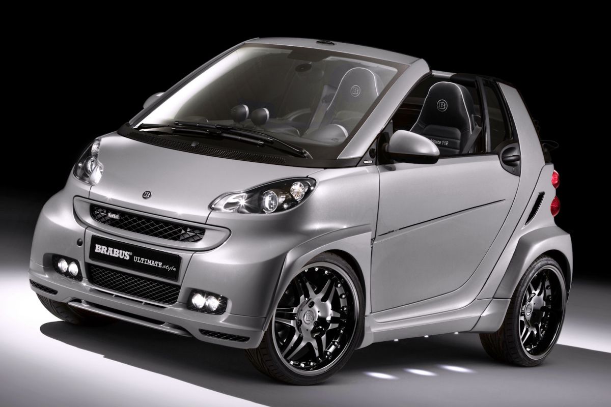 Brabus Ultimate Style: Smart Fortwo Cabrio wird zur breiten Mini