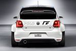 VW Volkswagen Polo R WRC World Rally Championship Weltmeisterschaft 1.6 TSI Turbo Heck Ansicht