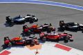 Kwjat, Vettel, Ricciardo, Perez: In den Startcrash wurden vier Fahrer verwickelt