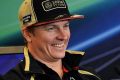Lachen des Siegers: Kimi Räikkönen präsentiert sich in Austin in bester Laune