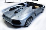 Lamborghini Aventador LP 700-4 Roadster 6.5 V12 Carbon Heck Seite Ansicht