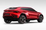Lamborghini Urus Concept Studie SUV Offroader Geländewagen Luxus Performance Heck Seite Ansicht