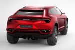 Lamborghini Urus Concept Studie SUV Offroader Geländewagen Luxus Performance Heck Ansicht