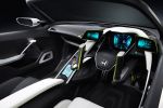 Honda EV-STER Concept / Konzept - Innenraum Lenkrad Steuer Tacho LCD Instrumente Mittelkonsole