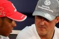 Lewis Hamilton behauptet, ein großer Fan von Michael Schumacher zu sein
