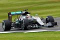 Lewis Hamilton fuhr am Samstagmorgen in Silverstone zur Bestzeit