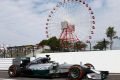 Lewis Hamilton hatte am Nachmittag in Suzuka die Nase vorn