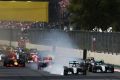 Lewis Hamilton ließ es mächtig qualmen: Die FIA drückte beide Augen zu