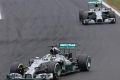 Lewis Hamilton ließ sich von der Mercedes-Stallorder nicht einbremsen