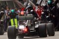 Lewis Hamilton musste mit einem ERS-Problem zurück an die Box fahren