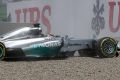 Lewis Hamilton parkte seinen Mercedes im Qualifying unverschuldet im Kiesbett