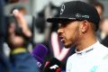 Lewis Hamilton stand schon vor Ende des Qualifyings vor den Mikrofonen