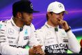Lewis Hamilton und Nico Rosberg haben 2015 (noch) nicht für Kleinholz gesorgt