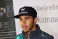 Lewis Hamilton war beim Saisonfinale der DTM als Mercedes-Gast im Fahrerlager