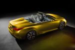 Lexus LF-C2 Concept Roadster Cabrio Diabolo Grill Design Remote Touchpad Video Display Heck Seite