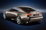 Lexus LF-CC Concept IS Coupé Advanced Hybrid Drive Diabolo 2.5 DOHC Vollhybrid Touch Tracer Heck Seite Ansicht