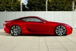 Lexus LF-LC Concept Advanced Hybrid Drive Ecometer Sportwagen Diabolo Seite Ansicht