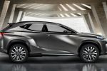 Lexus LF-NX Concept Kompakt SUV Offroad Geländewagen Vollhybrid Atkinson Benzinmotor Elektromotor Touch Pad Seite