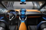 Lexus LF-NX Concept Kompakt SUV Offroad Geländewagen Vollhybrid Atkinson Benzinmotor Elektromotor Touch Pad Interieur Innenraum Cockpit