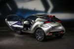 Lexus LF-SA Concept Studie Kleinstwagen Kleinwagen Luxus Diabolo Heck Seite