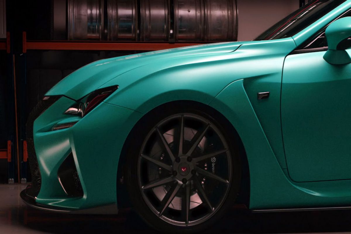 Lexus RC F by VIP Auto Salon: Türkiser Bolide aus Orange - Speed Heads