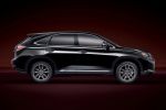 Lexus RX 450h F-Sport Facelift Hybrid SUV Diabolo 3.5 V6 Benziner Elektromotor E-CVT Sport Modus ECO EV Seite Ansicht