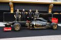 Lotus Renault setzt auf schwarz und gold