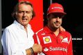 Luca di Montezemolo nahm sich Fernando Alonso an dessen Geburtstag zur Brust