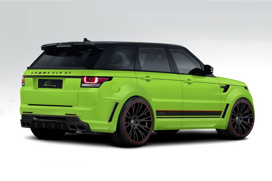 Lumma Range Rover Sport Clr Rs Der Neue Lasst Seine Muskeln