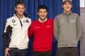 Marco Wittmann, Mike Rockenfeller und Christian Vietoris sind in Essen zu Gast